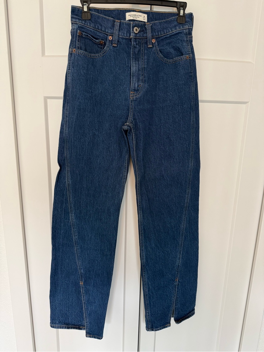 Abercrombie & Fitch Dark Blue Straight Jeans